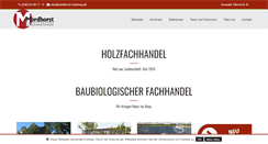 Desktop Screenshot of mordhorst-hamburg.de